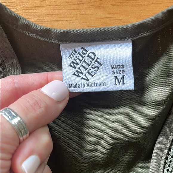 Junior Ranger Kids Costume Vest - Green - Picture 6 of 11